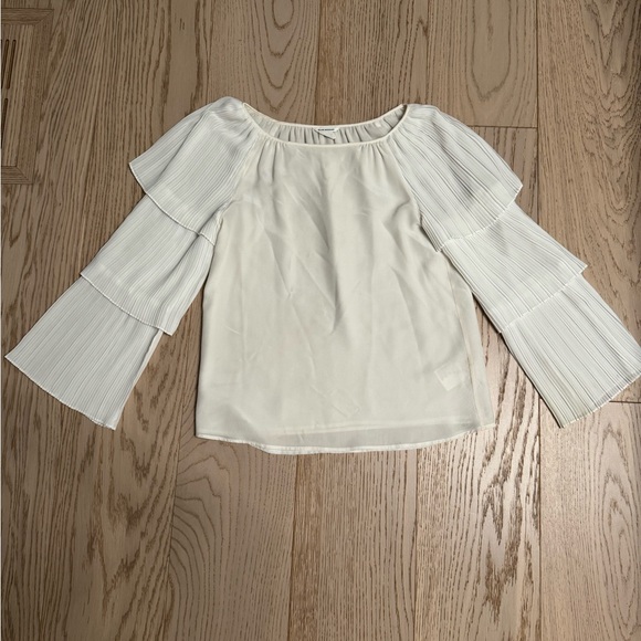 Club Monaco Cream Blouse - Picture 4 of 5